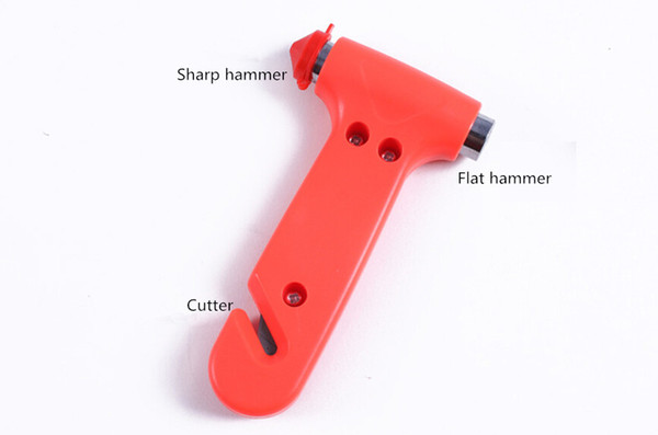 350PCS Automotive Safety Hammer Emergency Escape Tool Tip Lifesaving Hammer Broken Windows Multi-function Car Combo Safety Hammer