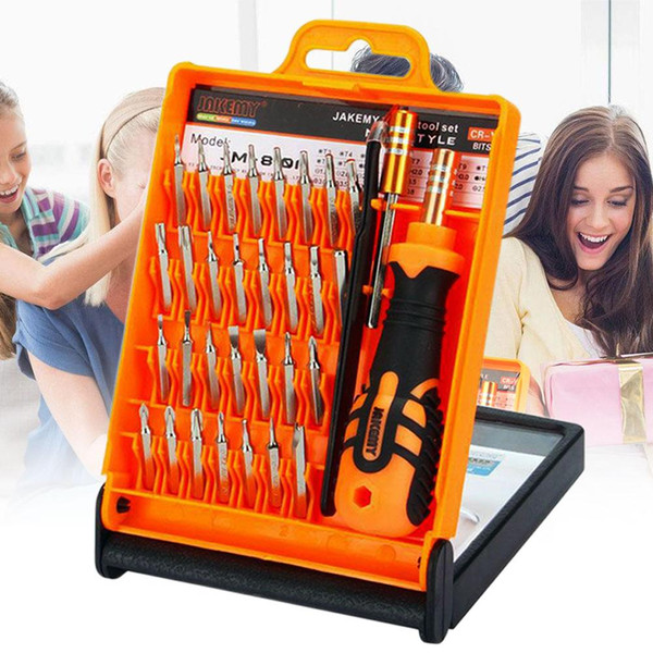 JAKEMY 33 in 1 Precision Screwdriver Magnetic Bits Set Electronics Repair Tools Set