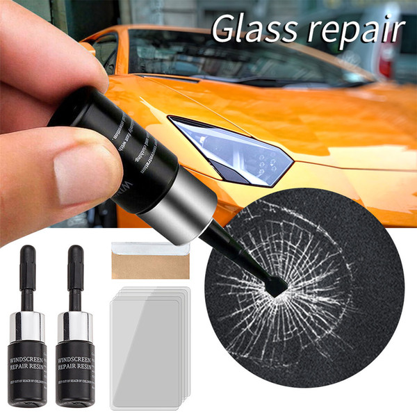 Car Window Glass Crack Chip Resin Windscreen Windshield Repair DIY Tool Kit Tool Garden Home Improvement 2022HOT