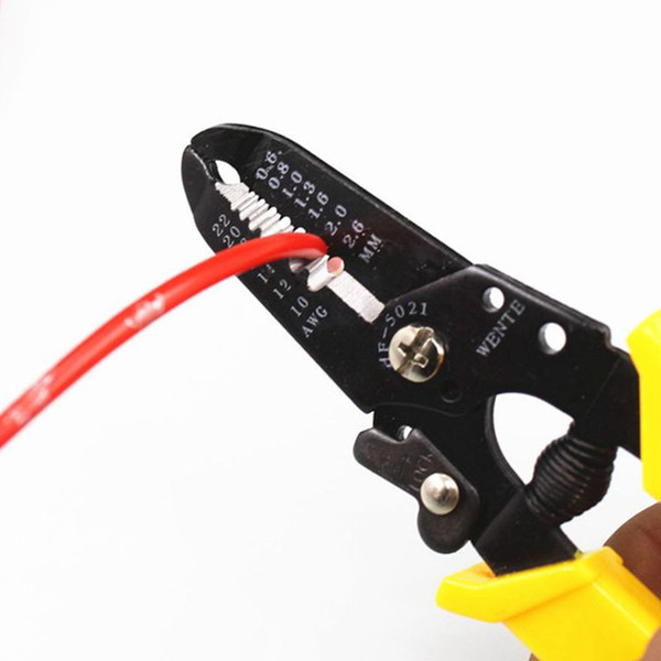 Car Auto New AWG Open Style Crimp Tool Plier Tool Wiring Harness Crimper Open Barrel 22-10