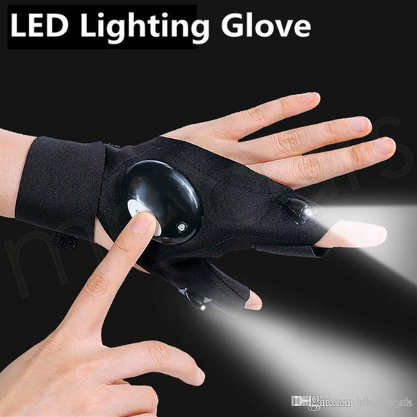 Lighting Glove Night Car Repair Glove LED Light Night Fishing Lamp Glove Hanging Bait Lamp Night Fishing Supplies