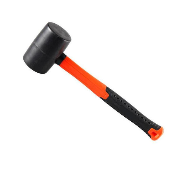 80 OZ Home Fitment Tools Rubber Hammer Wear-resistant Tile Hammer With Round Head And Non-slip Handle For Back