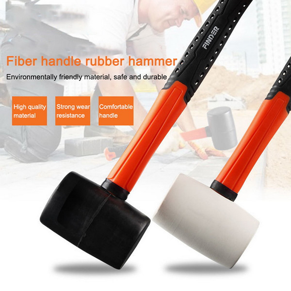 Manual Soft Rubber Effect Mallet Hammer Ergonomics Non Slip Plastic Grip Installing Tool For Floor DIY Hammer Tool25