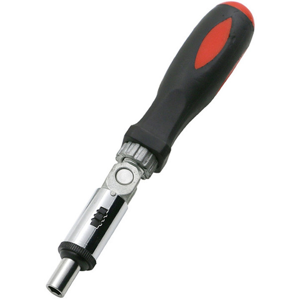 New 0-180 Degree Multi Function Ratchet Screwdriver 1/4 Inch Inside Hexagon Interface Adjustable Angles Screwdriver