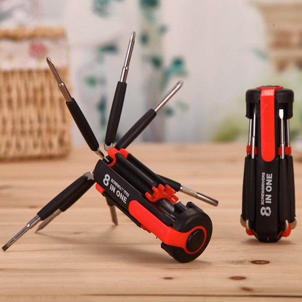 HOT 8 in 1 Screwdriver Multifunctional Tools with for Home Auto Outdoor LSF99