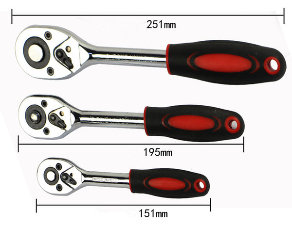 1/2 3/8 1/4 Inch 24 Teeth Telescopic Quick Release Ratchet Wrench Spanner