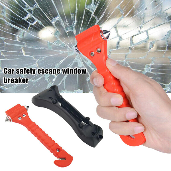 Car Safety Hammer Escape Glass Window Breaker Emergency Escape Tool with Seat Belt Cutter CLH@8