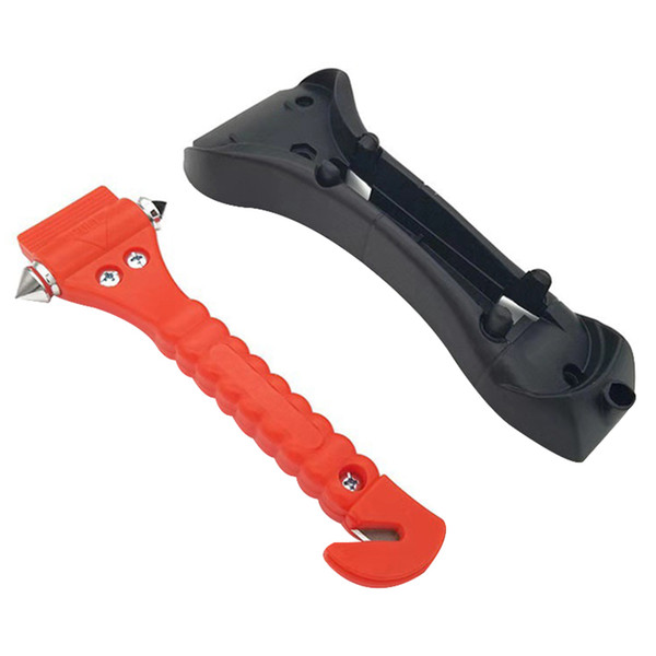 Car Safety Hammer Escape Glass Window Breaker Emergency Escape Tool with Seat Belt Cutter JA55