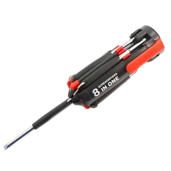 8 In 1 Multifunctional Screwdriver Set With Led Light