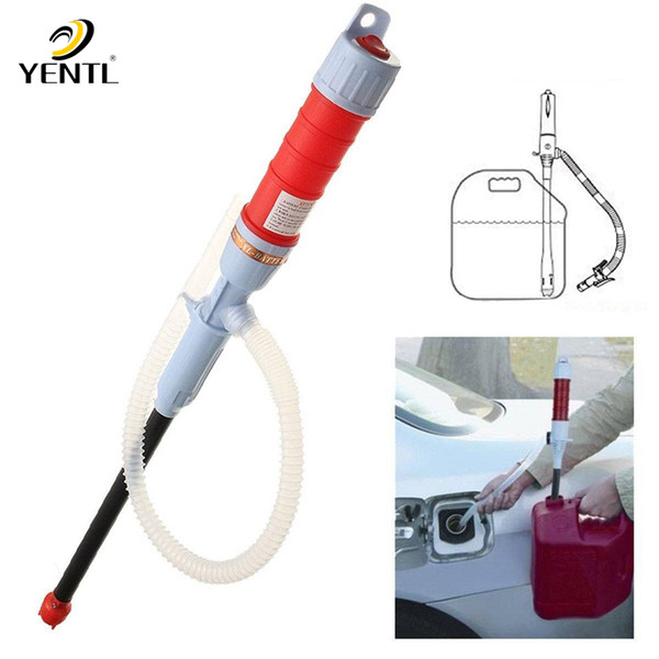 free shipping Water Pump Liquid Transfer Gas Oil 62cm Safely Siphon Battery Operated Electric Oil Other Non-Corrosive Liquids Use In