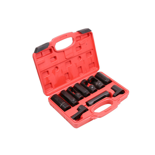 LONGFENG LFCP7 Automotive Oxygen Sensor Socket Set 10PC Socket Tool