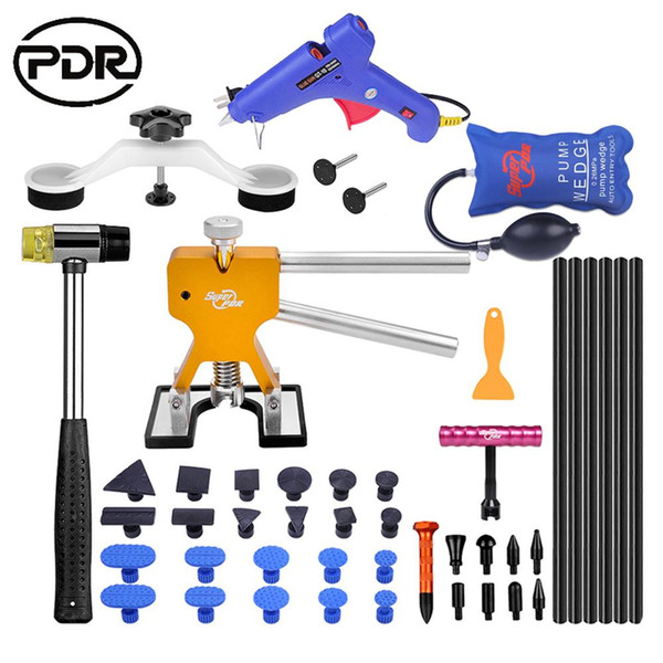 PDR Tools Car Dent Repair Tool To Remove Dents Puller Kit Reverse Hammer Pulling Bridge Suction Cup For Car Dents