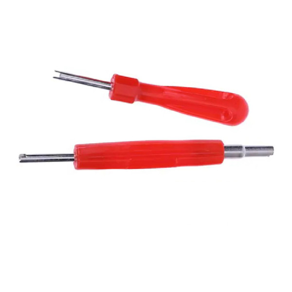 2Pcs RED Car Motorcycle Tyre Valve Core Wrench Removal Tool