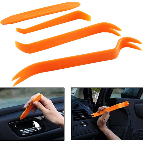 4Pc/Set Car Panel Trim Audio Stereo Dash Refit Molding Remove Install Pry Tools Hand Tools AAA300