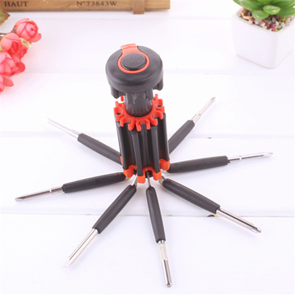 Multi-function Screwdriver Car Hand Screw Driver 8PCS Turn Screw Driver