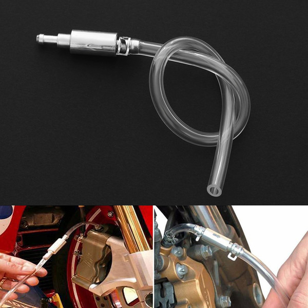 1 Pcs Motorcycle Car Clutch Brake Bleeder Hose One Way Valve Tube Bleeding Tools Kit