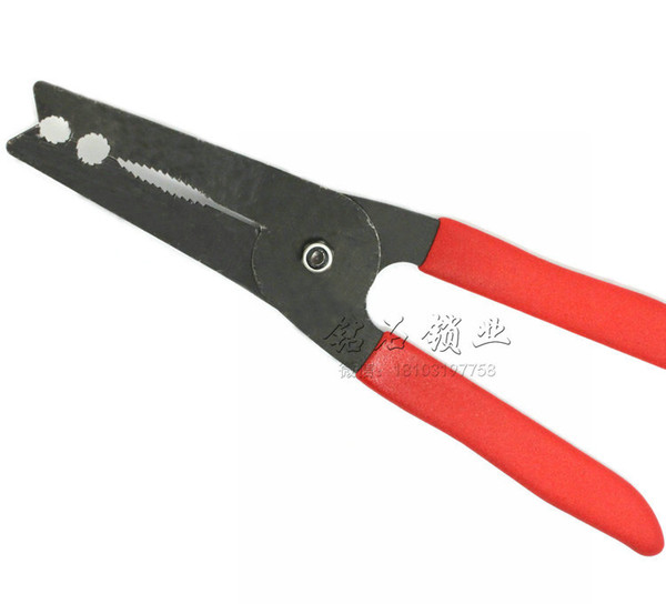 100% Original GOSO Locksmith Supplies Red Pliers Longer Panel Locksmith Tool For Door Maintenance and installation Free shipping