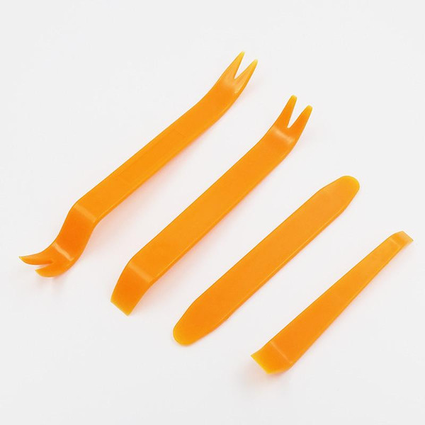 2018 New 4pcs Portable Auto Car Radio Panel Door Clip Panel Trim Dash Audio Removal Installer Pry Kit Repair Tool