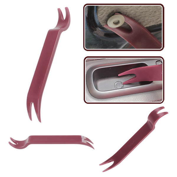 4 pcs Luxury Plastic Repairing Tool Car Radio Door Clip Panel Trim Dash Audio Stereo Removal Installation Pry For Car