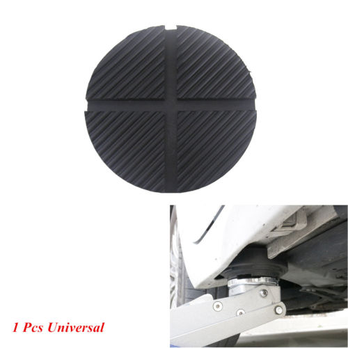 Universal Cross Slotted Frame Rail Floor Rubber Pad Adapter For Pinch Weld Side