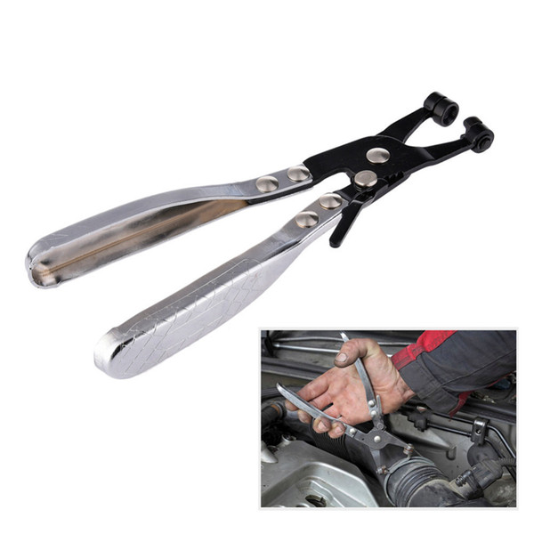 45# Steel Calipers Straight-Type Throat Tube Pliers Water Pipes Clamps Car Motorcycle Clamp Filter Calipers Repair Tools