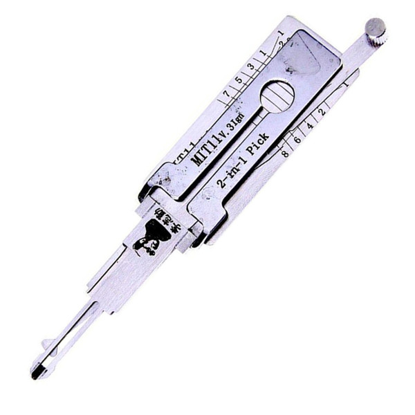 Original Lishi MIT11(V.2) DR/BT lock pick and decoder locksmith tool for Mazda/Mitsubishi