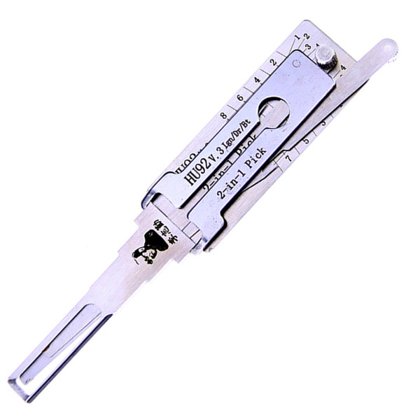 LISHI HU92 2 in 1 Auto Pick and Decoder Locksmith Tools Auto Locksmith Tools to Open Car Door