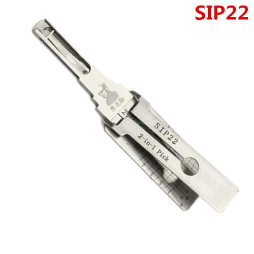 Hot sell Original Lishi SIP22 2 in 1 locksmith tool decoder and lockpick combination,used for Fiat,Alfa Romeo,Mase-rati