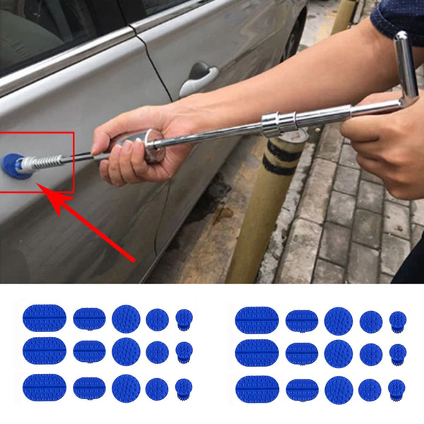 30pcs Car Body Dent Removal Pulling Tabs Paintless Repair Tools Glue Puller Tabs Sag repair chuck Car repari tools