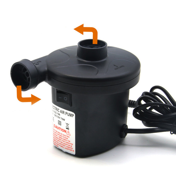 New DC12V Hot Vehicle inflator pump Inflatable bed ring air pump Sauna barrel air pump can be deflated The HS - 198 - a