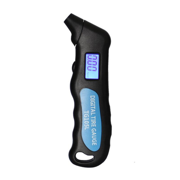 Multifunctional LCD Screen Display Digital Tire Pressure Gauge Portable Tire Pressure Gauge Meter for Car With Backlight