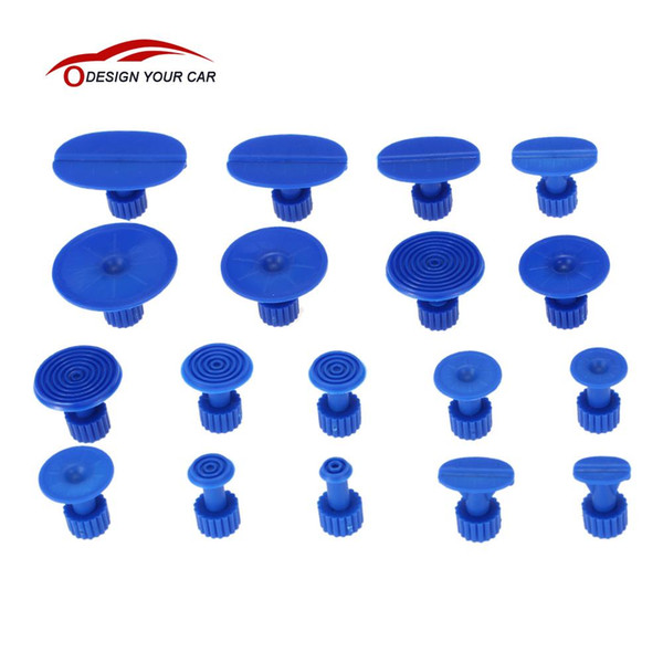 car-styling 18Pcs Blue Dent Puller Tabs Car Auto Body Dent Repair Tool Accessory