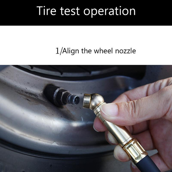 Car Digital Air Pressure Gauge Automobile Tyre Meter Vehicle Tester Monitoring System Measuring Tool Tyres #BL40