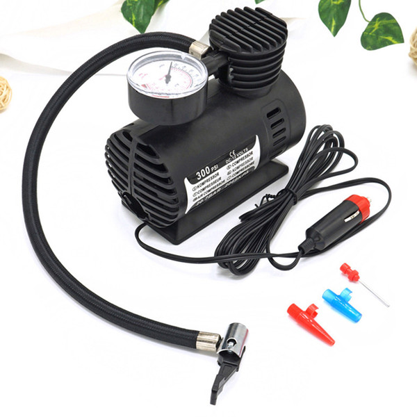 Car Auto 300PSI C300 12V Mini Air Compressor Car Electric Tire Air Inflator Pump 300PSI C300 12V Mini Compressor