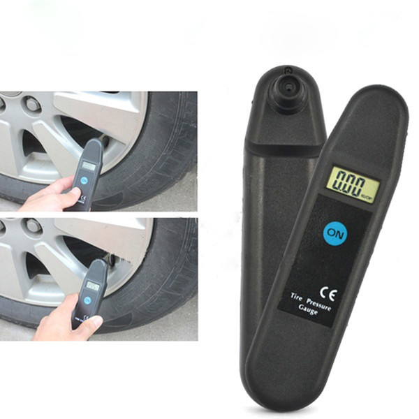 Accuracy Digital LCD Wheel Air Tyre Pressure Gauge Car Motorcycle Manometer Detector Tool 0-100 PSI