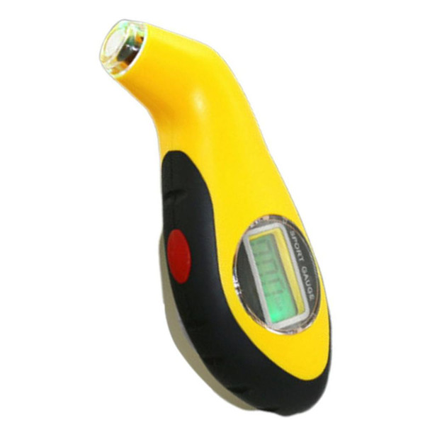 High-Precision Car Tire Led Luminous Display Lcd Digital Tire Pressure Gauge Backlight Monitoring Meter