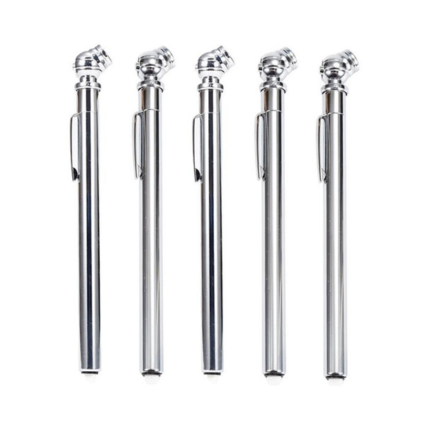 5 Pack Pencil Tire Pressure Gauge 5-50 PSI Universal for Car Motorcycle Bicycle