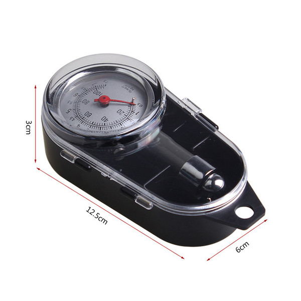 New Sale Auto Wheel Tire Air Pressure Gauge Meter Handle Mirror Shaped Vehicle Motorcycle Car Tyre Tester