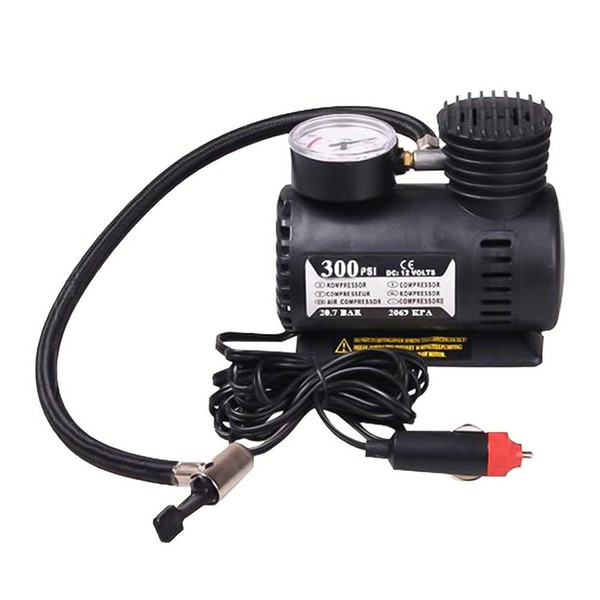 12v Miniature Locomotive Air Pump Vehicle Tire Air Compressor Portable Vehicle Electric Small Pump