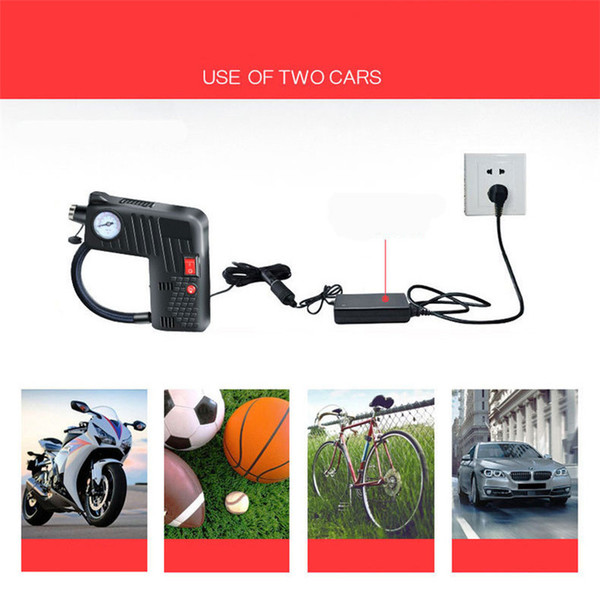 Hot sale new style Auto supplies New arrival Multi-function vehicle inflator pump Electric pump 12V Portable handheld inflator