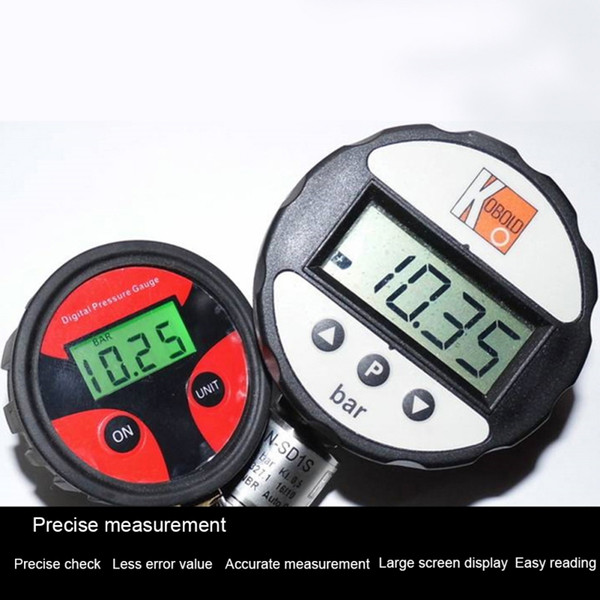 Car Truck Bike Auto Car Tyre Tire Air Pressure Gauge Dial Meter Tester Copper+Rubber Digital Tire Pressure Gauge Tool