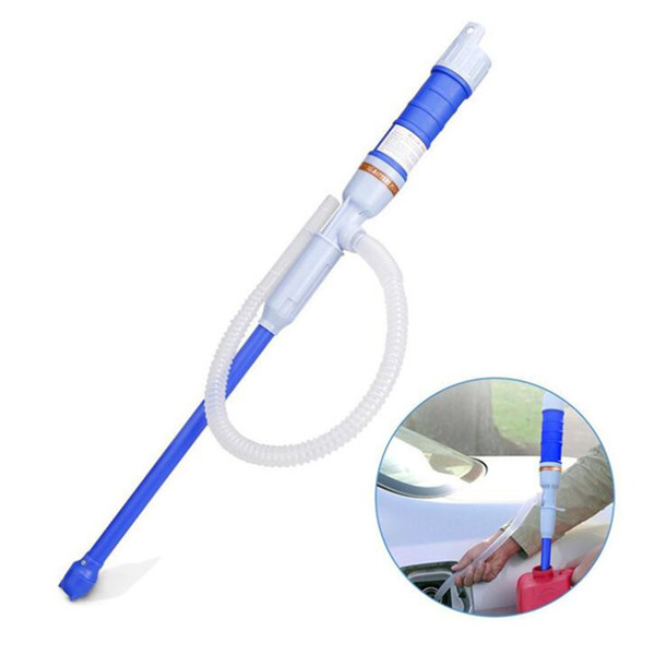 Liquid Transfer Pump Handheld Pump Battery Operated Liquid Transfer Water Gas Tools Petrol Fuel Portable Car Siphon Hose Outdoor