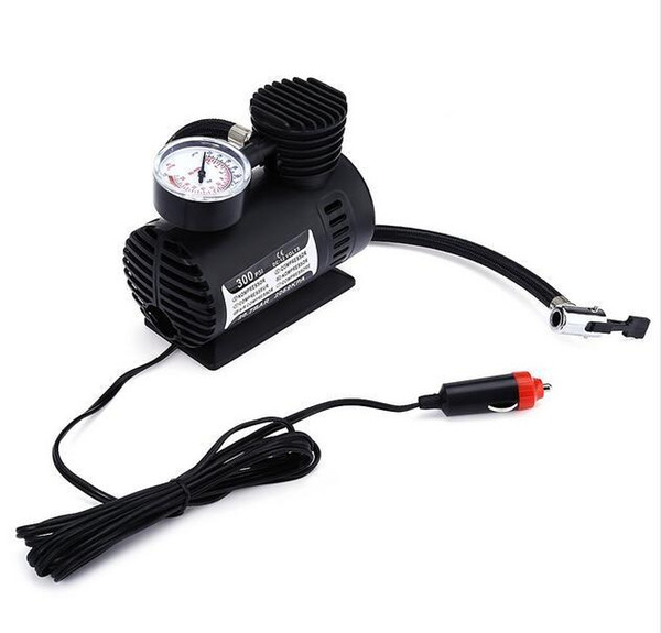 New12V 300PSI Car Bike Tire Tyre Inflator Pump Toys Sports Electric Pump Portable Mini Compact Compressor Pump Tyre Air Inflator