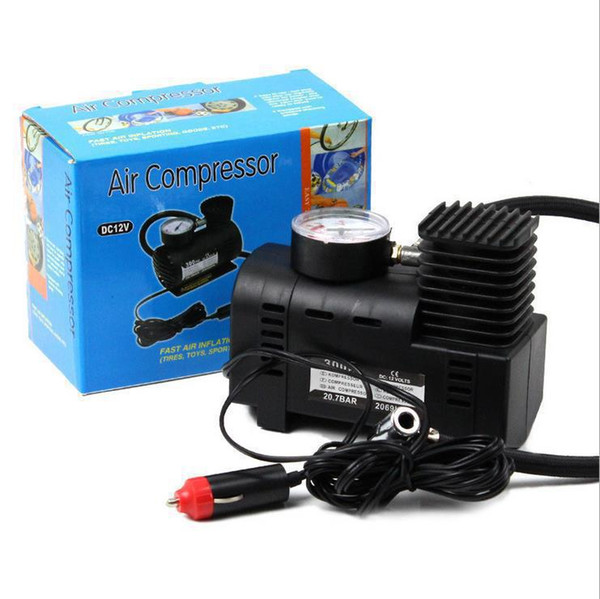 air compressor 12V cigarette lighter plug Car air pump for car tires Emergency air pump Cheap shipping by DHL