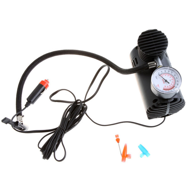 Freeshipping Portable Car/Auto 12V Electric Air Compressor/Tire Inflator 300PSI