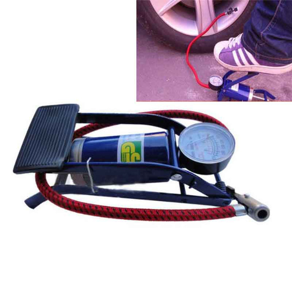 Car Inflate Pump Foot Pedal Type High Pressure Air Pump Mini Portable Inflator Machine for Car Motorcycle Bike Toys