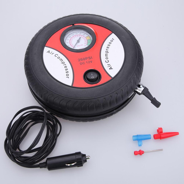 New High Quality Universal Automobile Tire Air Pump Swimming Ring Rubber Boat Sport Ball Filling Pump