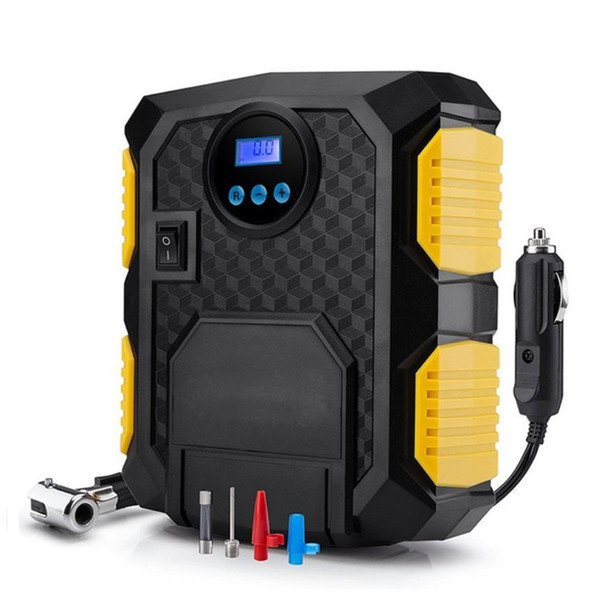 Digital Tire Inflator DC 12 Volt Car Portable Air Compressor Pump 150 PSI Car Air Compressor for Car Bicycles Motorcycles (Retail)