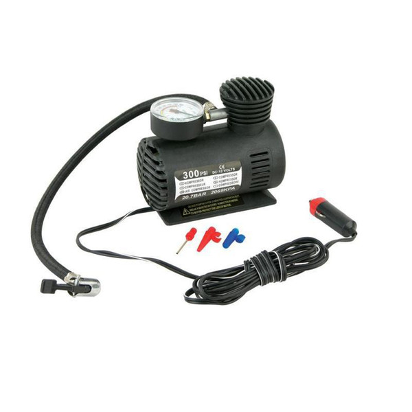 Drop shipping hot selling 12V 300PSI Car Auto Electric Pump Air Compressor Portable Tire Inflator for you