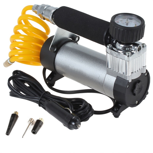 Portable Super Flow Car Tire Tyre Inflator DC 12V 100PSI Metal Vehicle Auto Electric Pump Air Compressor CEC_001